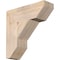 Ekena Millwork Traditional Slat Smooth Bracket, Douglas Fir, 5 1/2"W x 18"D x 18"H BKT06X18X18TRA06SDF - alternate 1